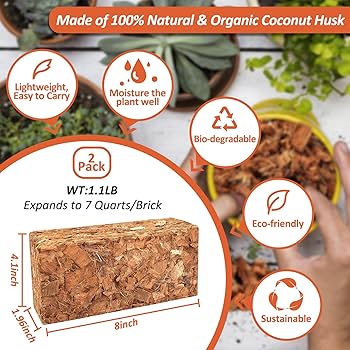Amazon.com : Riare 2 Pack Coco Chips Substrate for Plants